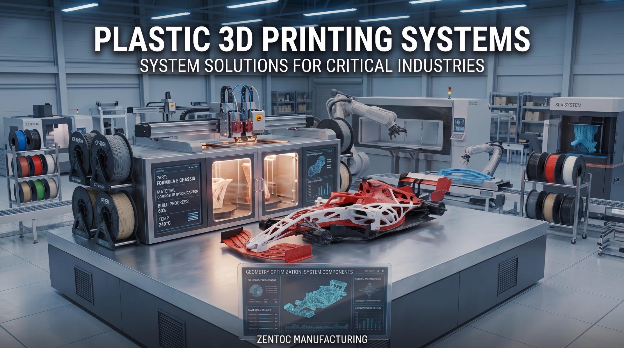 Plastic 3D printing