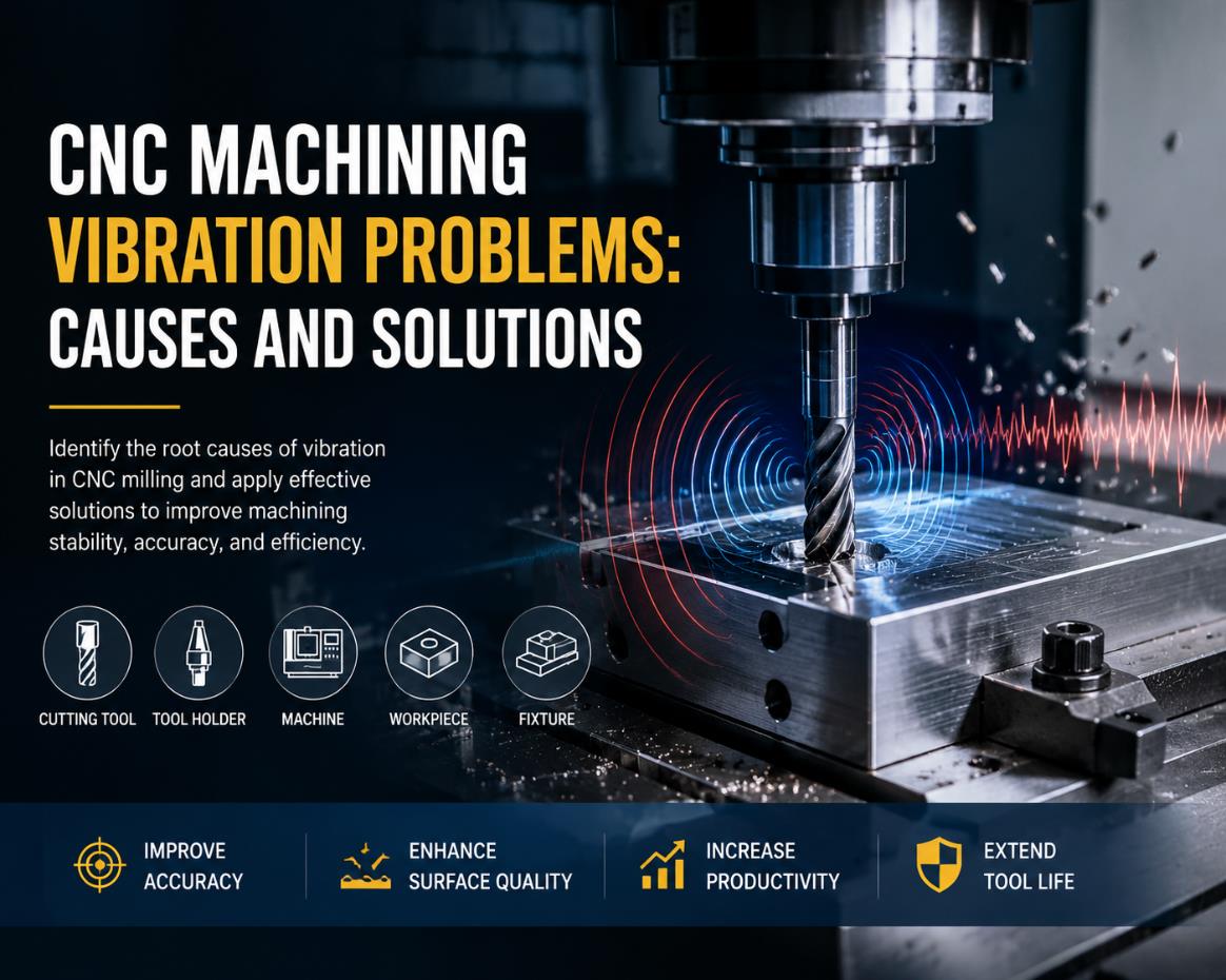 CNC Machining Vibration Problems: Causes and Solutions