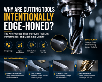 CNC Machining Cutting Tools: Why Are They Intentionally Edge-Honed?