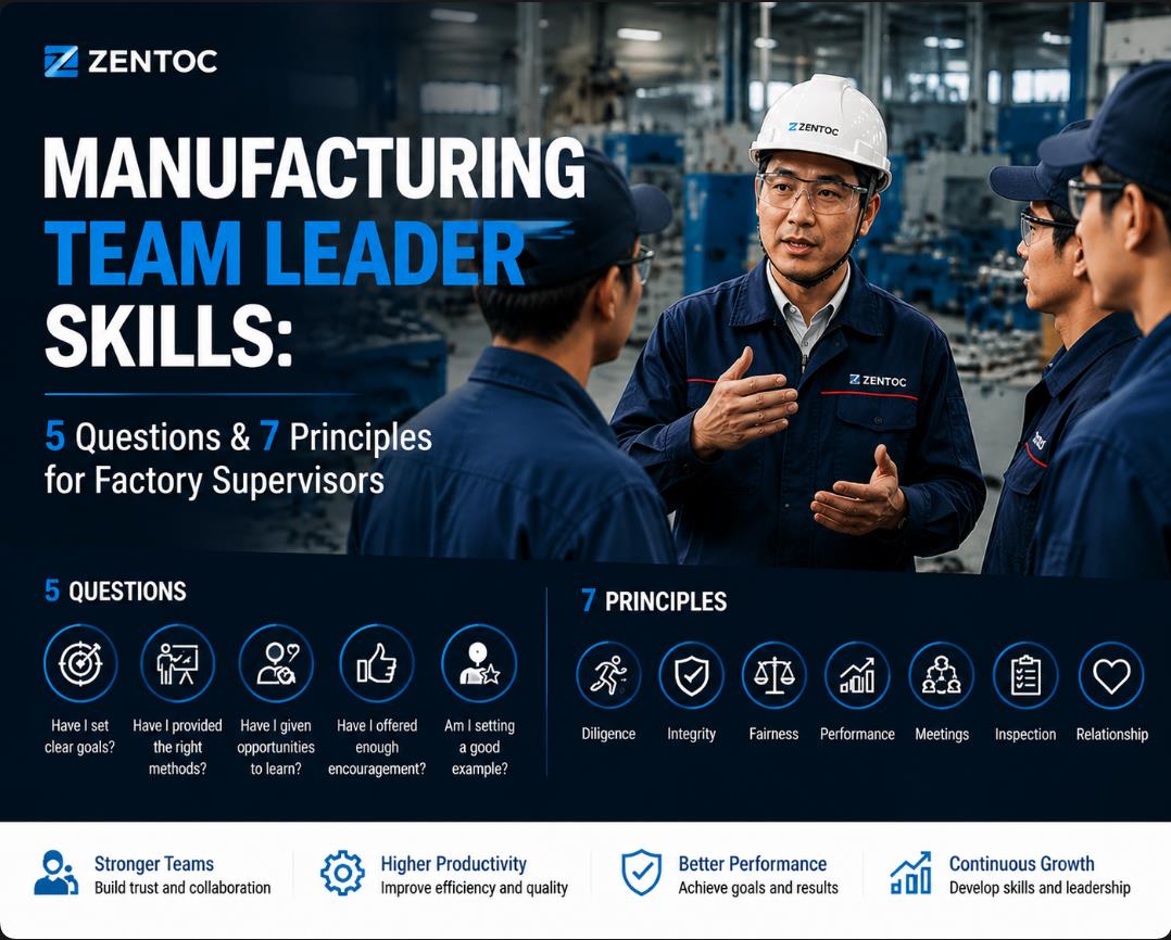 Manufacturing Team Leader Skills: 5 Questions & 7 Principles