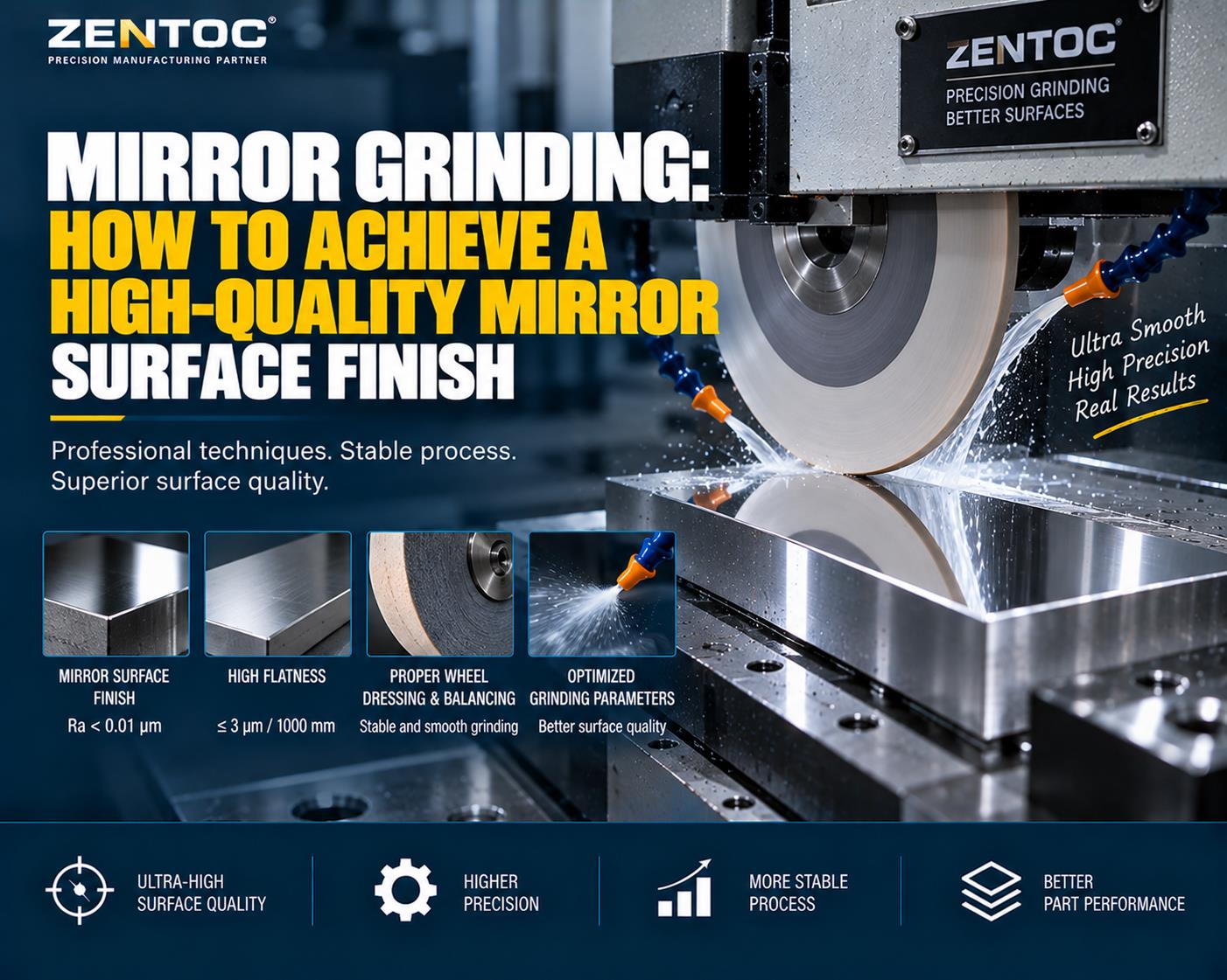 Mirror Grinding How to Achieve a High-Quality Mirror Surface Finish