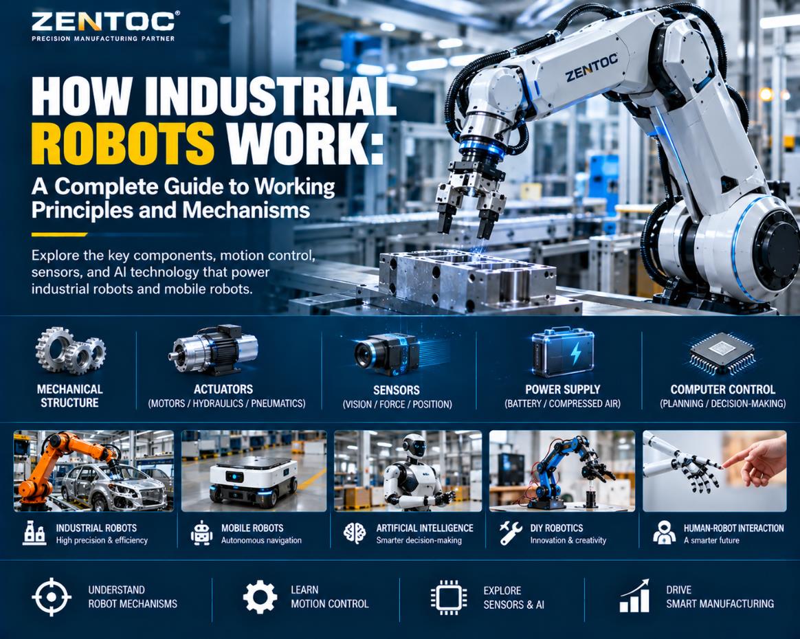 How Industrial Robots Work: A Complete Guide to Working Principles and Mechanisms